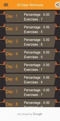 Female Workout android App screenshot 3